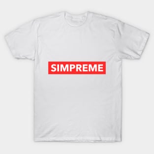 Simpreme - Gen Z Slang T-Shirt